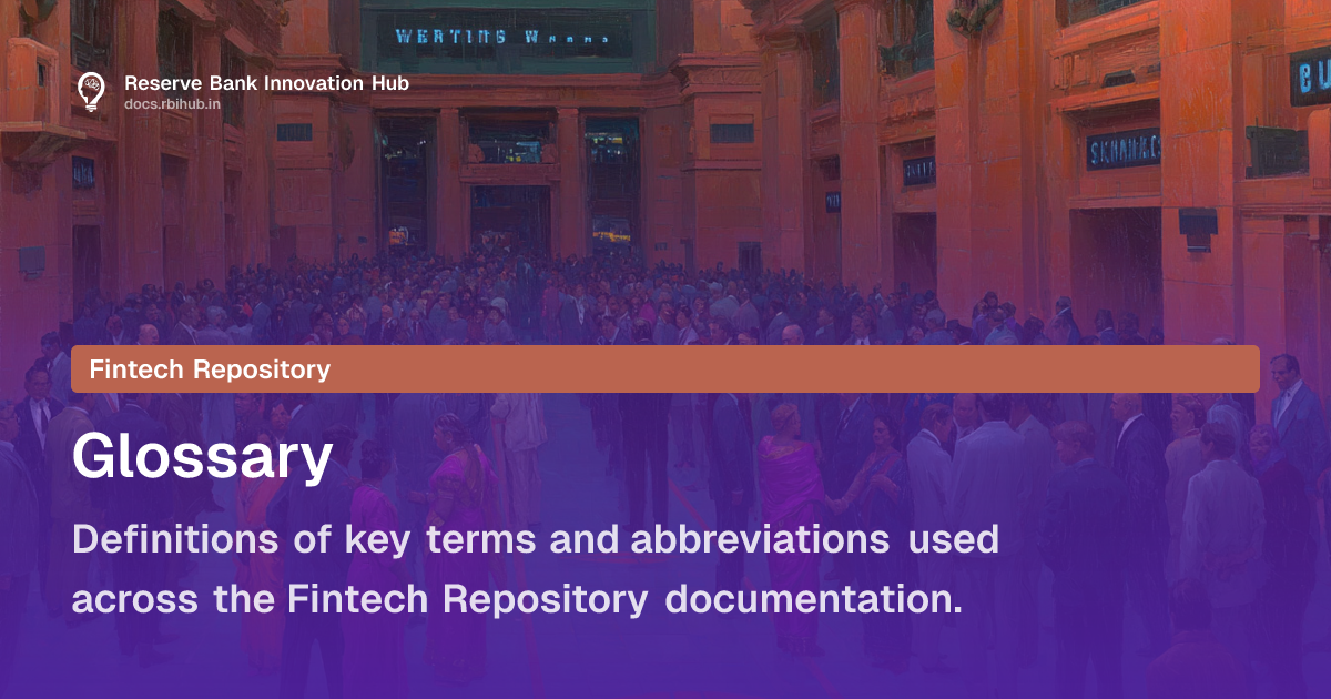 FR — Glossary — RBIH Docs