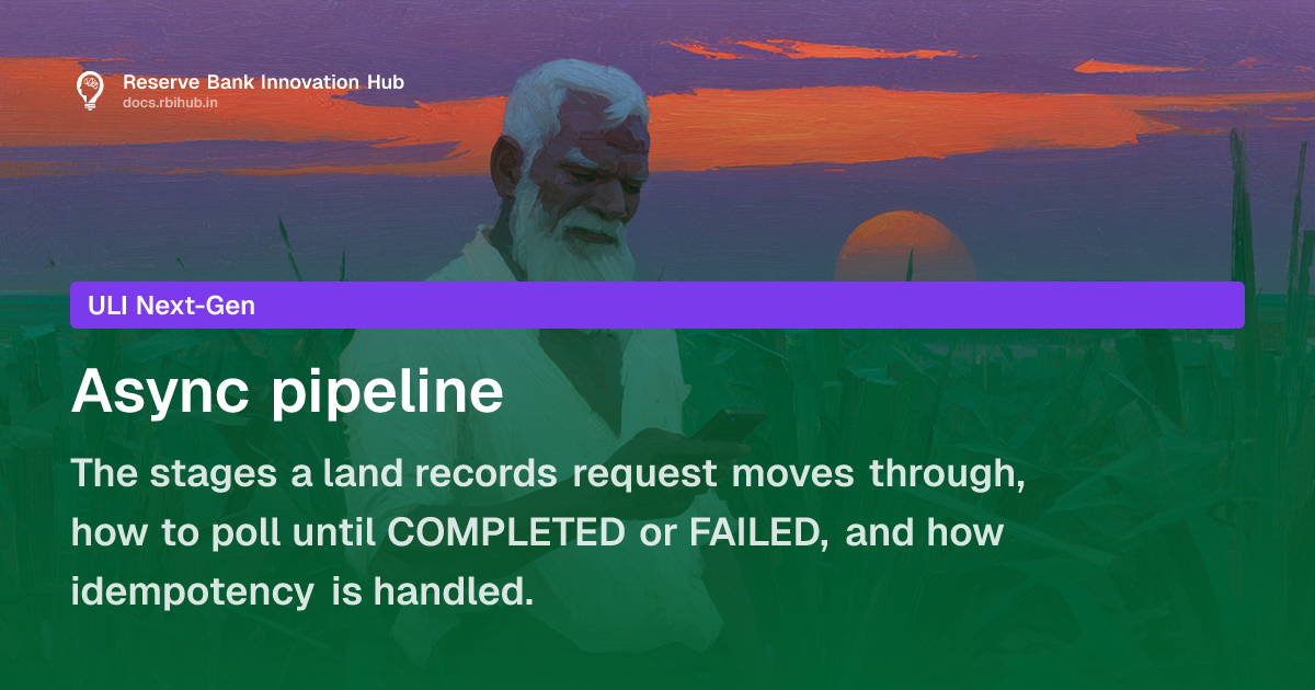 Async pipeline — LRS — RBIH Docs